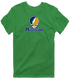 Mississippi Stealie Premium Unisex T-Shirt — Design: Mississippi College — Irish Green