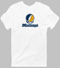 Mississippi Stealie Premium Unisex T-Shirt — Design: Mississippi College — White