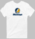 Mississippi Stealie Premium Unisex T-Shirt — Design: Mississippi College — White