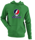 Mississippi Stealie Premium Unisex Hoodie — Design: Mississippi University of — Irish Green