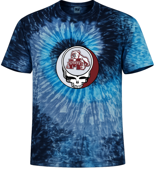 Mississippi State University Stealie Tie-Dye T-Shirt