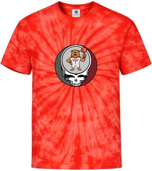 Mississippi State University Stealie Tie-Dye T-Shirt