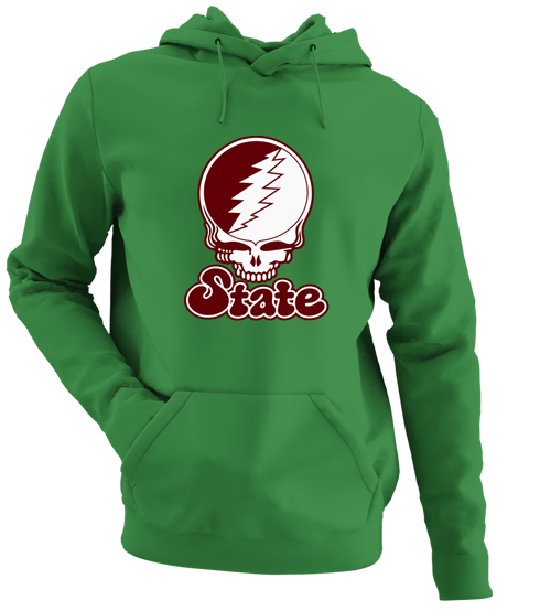 Missouri Stealie Premium Unisex Hoodie — Design: Missouri State University — Irish Green