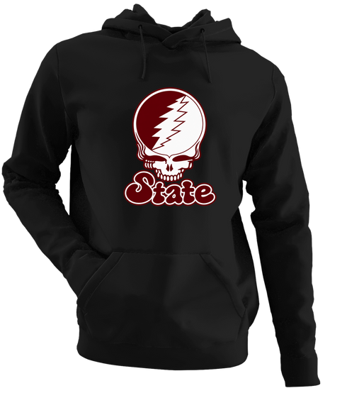 Missouri Stealie Premium Unisex Hoodie — Design: Missouri State University — Black