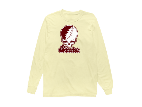 Missouri Stealie Premium Unisex Long-Sleeve — Design: Missouri State University — Butter