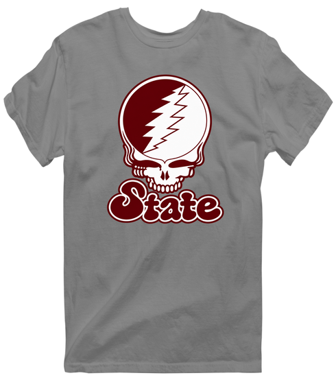 Missouri Stealie Premium Unisex T-Shirt — Design: Missouri State University — Dark Heather