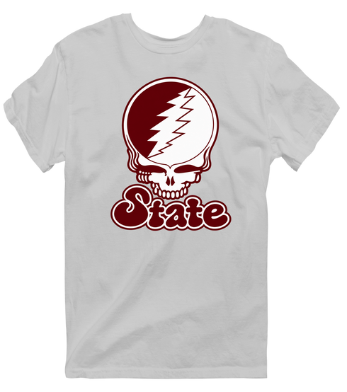Missouri Stealie Premium Unisex T-Shirt — Design: Missouri State University — Sport Grey