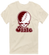 Missouri Stealie Premium Unisex T-Shirt — Design: Missouri State University — Sand