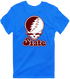 Missouri Stealie Premium Unisex T-Shirt — Design: Missouri State University — Royal