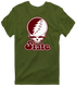 Missouri Stealie Premium Unisex T-Shirt — Design: Missouri State University — Military Green