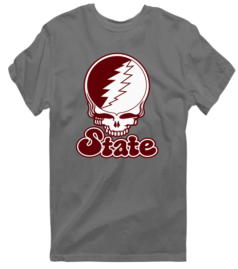 Missouri Stealie Premium Unisex T-Shirt — Design: Missouri State University — Charcoal