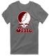 Missouri Stealie Premium Unisex T-Shirt — Design: Missouri State University — Charcoal