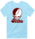 Missouri Stealie Premium Unisex T-Shirt — Design: Missouri State University — Light Blue