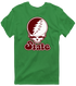 Missouri Stealie Premium Unisex T-Shirt — Design: Missouri State University — Irish Green