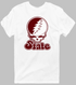 Missouri Stealie Premium Unisex T-Shirt — Design: Missouri State University — White