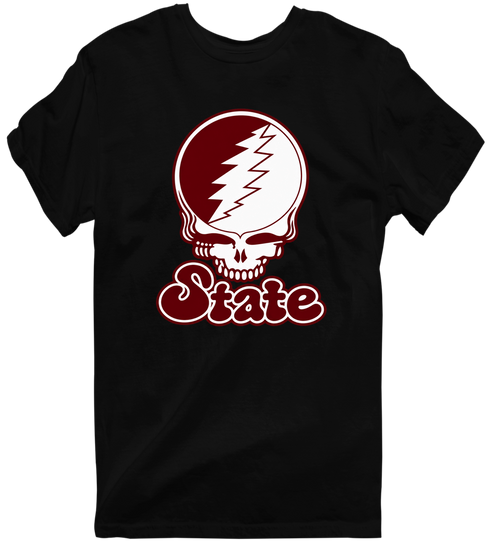 Missouri Stealie Premium Unisex T-Shirt — Design: Missouri State University — Black
