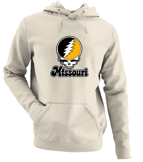 Missouri Stealie Premium Unisex Hoodie — Design: Missouri University of — Sand
