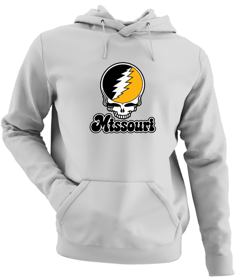 Missouri Stealie Premium Unisex Hoodie — Design: Missouri University of — Sport Grey