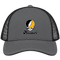 Missouri Stealie Premium Unisex Trucker Cap — Design: Missouri University of — Charcoal/Black
