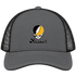 Missouri Stealie Premium Unisex Trucker Cap — Design: Missouri University of — Charcoal/Black