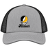 Missouri Stealie Premium Unisex Trucker Cap — Design: Missouri University of — Heather Grey/Black