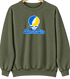 Kansas City Stealie Premium Unisex Crewneck — Design: Missouri-Kansas City University of — Military Green