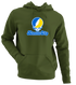 Kansas City Stealie Premium Unisex Hoodie — Design: Missouri-Kansas City University of — Military Green