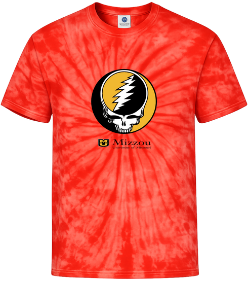 University of Missouri Stealie Tie-Dye T-Shirt