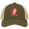 Missouri Stealie Premium Unisex Trucker Cap — Design: Missouri-St. Louis University of — Moss/Khaki