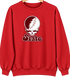 Missouri Stealie Premium Unisex Crewneck — Design: Missouri State University — Red