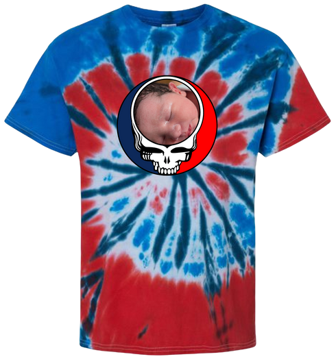 1559 - Custom Stealie Tie-Dye