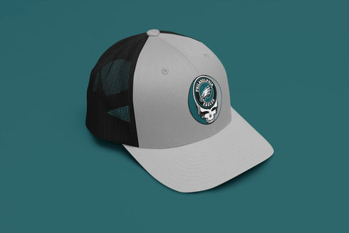 Grateful Dead - Philadelphia Eagles Stealie Trucker Hat - StealieShop
