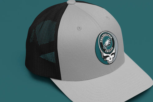 Grateful Dead - Philadelphia Eagles Stealie Trucker Hat - StealieShop
