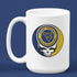 Grateful Dead - West Virginia University Stealie 15 Ounce Coffee Mug - StealieShop
