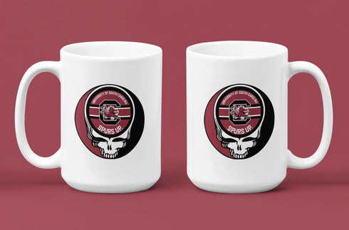 Grateful Dead - University of South Carolina Stealie 15 Ounce Coffee Mug - StealieShop