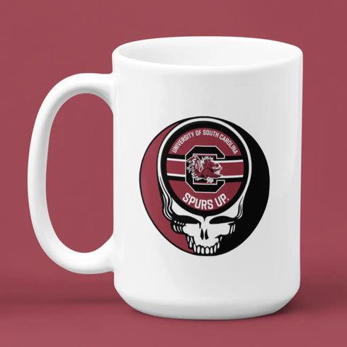 Grateful Dead - University of South Carolina Stealie 15 Ounce Coffee Mug - StealieShop