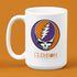 Grateful Dead - Clemson University Stealie 15 Ounce Coffee Mug - StealieShop