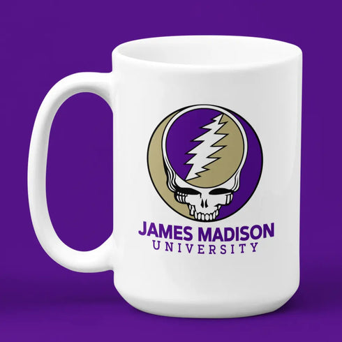 Grateful Dead - James Madison University Stealie 15 Ounce Coffee Mug - StealieShop