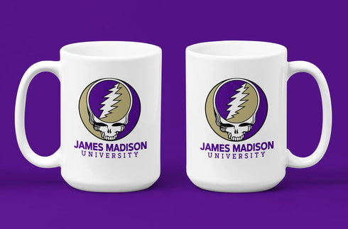 Grateful Dead - James Madison University Stealie 15 Ounce Coffee Mug - StealieShop