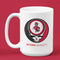 Grateful Dead - NC State Stealie 15 Ounce Coffee Mug - StealieShop