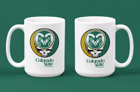 Grateful Dead - Colorado State University Stealie 15 Ounce Coffee Mug - StealieShop