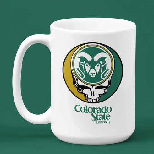 Grateful Dead - Colorado State University Stealie 15 Ounce Coffee Mug - StealieShop