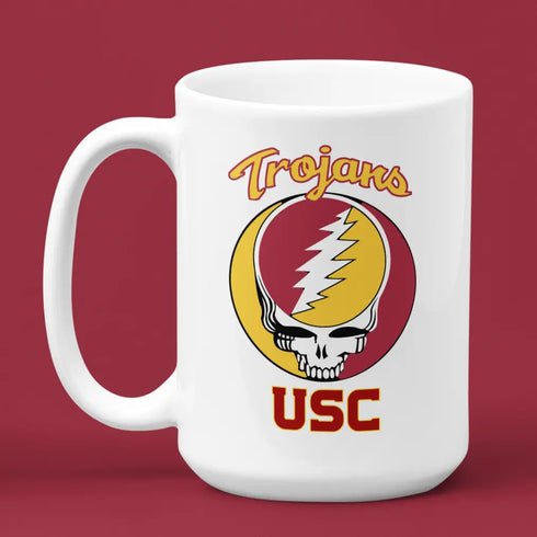 Grateful Dead - USC Stealie 15 Ounce Coffee Mug - StealieShop