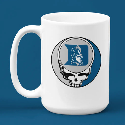 Grateful Dead - Duke University Stealie 15 Ounce Coffee Mug - StealieShop