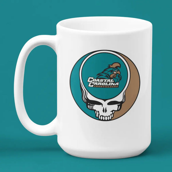 Grateful Dead - Coastal Carolina Stealie 15 Ounce Coffee Mug - StealieShop