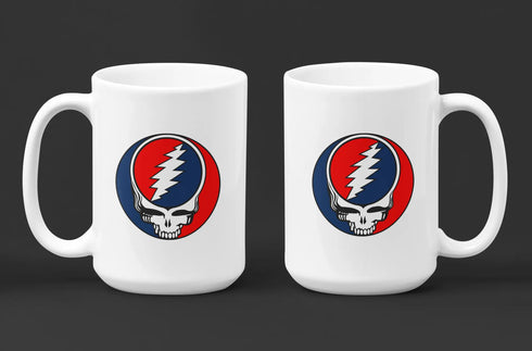 Grateful Dead - Classic Stealie 15 Ounce Coffee Mug - StealieShop