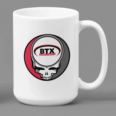 Grateful Dead - BTX Stealie 15 Ounce Coffee Mug - StealieShop