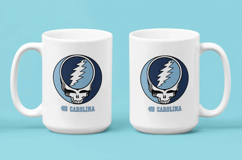 Grateful Dead - UNC Stealie 15 Ounce Coffee Mug - StealieShop