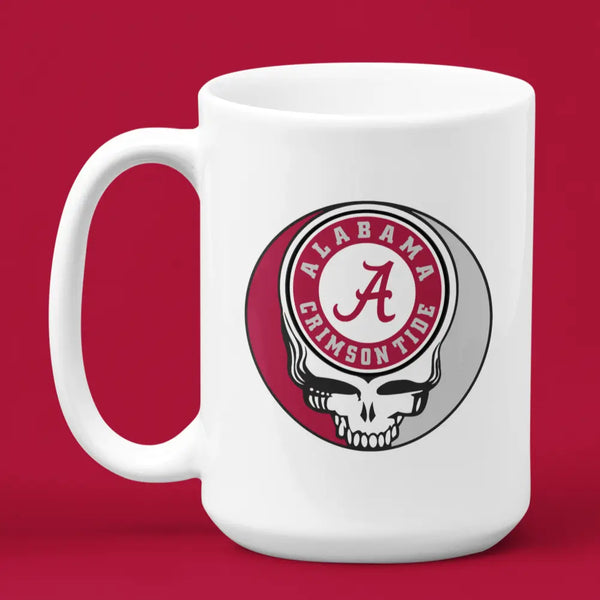 Grateful Dead - Alabama Stealie 15 Ounce Coffee Mug - StealieShop