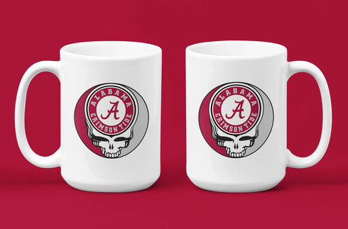 Grateful Dead - Alabama Stealie 15 Ounce Coffee Mug - StealieShop